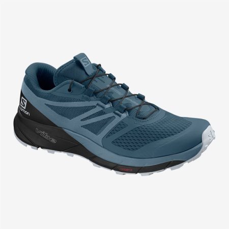Salomon SENSE RIDE 2 W Womens Running Shoes Blue UK NPYX